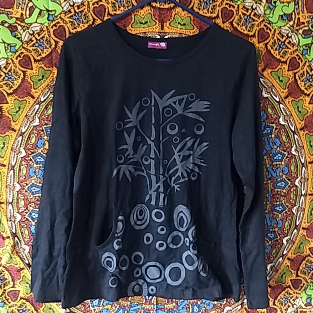 Namaste Gypsy Rose Festival Hippie Cotton Tunic